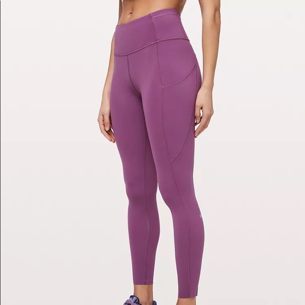 LULULEMON fast and free high-rise tight leggings